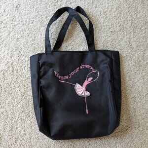 Dasha Black Dance Bag